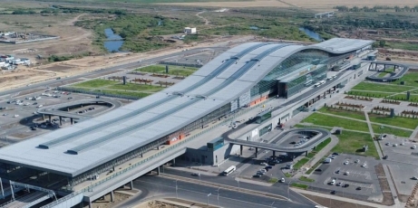Vlakové nádraží Nurly Zhol v Astaně