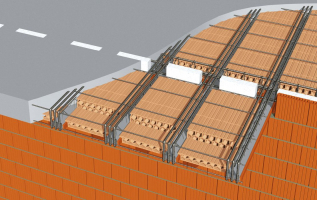 Řešení minimalizující vznik tepelných mostů mezi stropními vložkami MIAKO