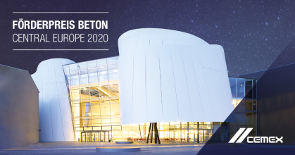 CEMEX Förderpreis Beton Central Europe 2020
