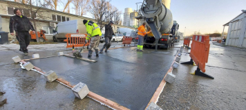 Materiál TOPCRETE je vhodný pro tenkovrstvé sanace starých betonových ploch