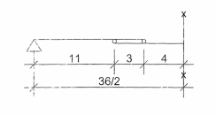Obr. 6: Kloubový nosník umožňující sestavení ze tří kusů