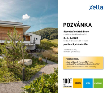 Xella představí na Stavebním veletrhu v Brně svá řešení pro novostavby i rekonstrukce